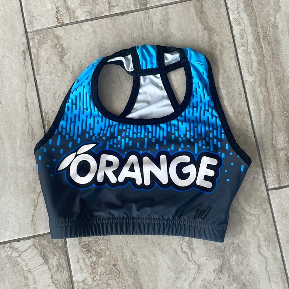 Stingray Allstars Orange Sports Bra